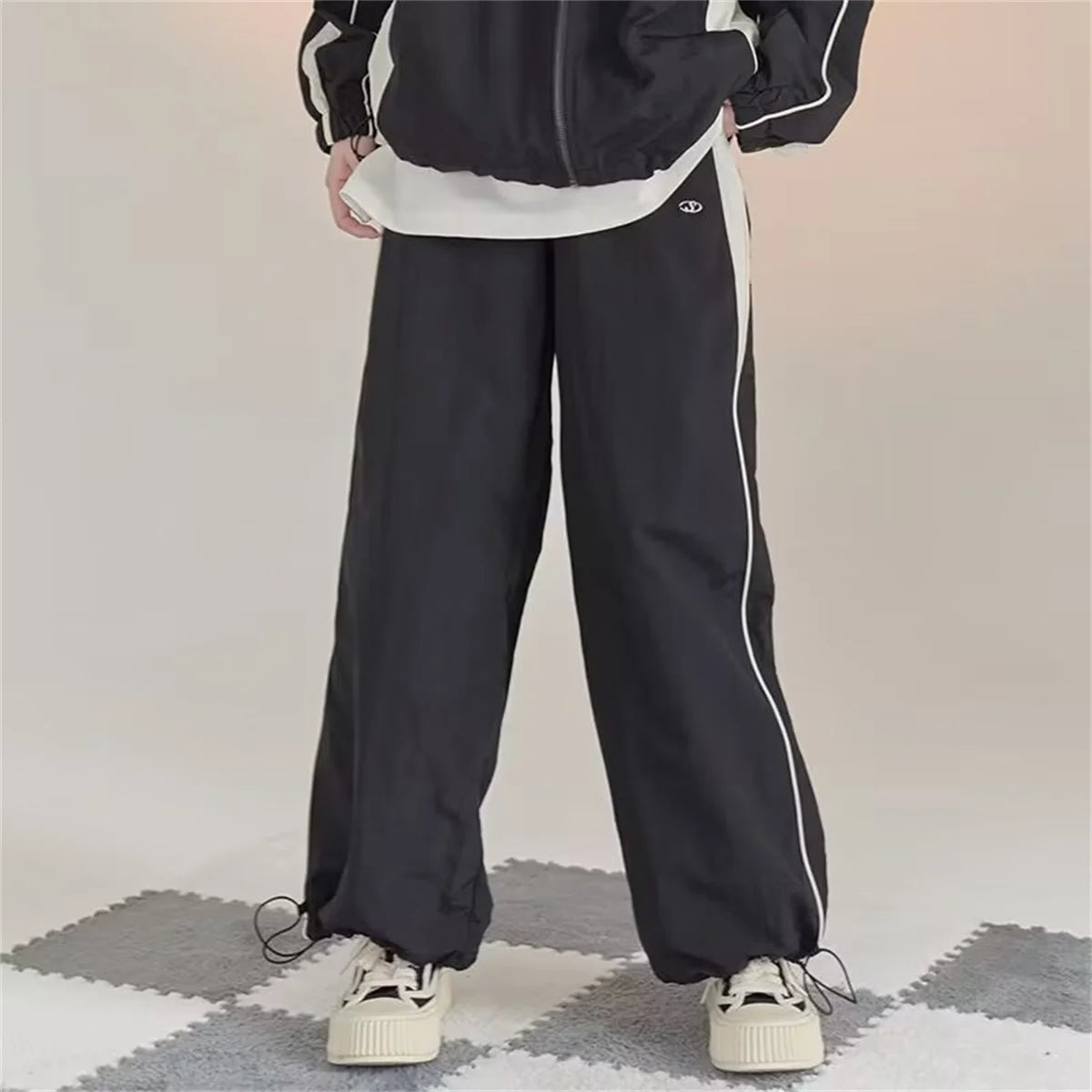 Damen Oversize Cargo Pants – Hip Hop Streetwear Baggy Fit