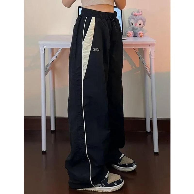 Damen Oversize Cargo Pants – Hip Hop Streetwear Baggy Fit