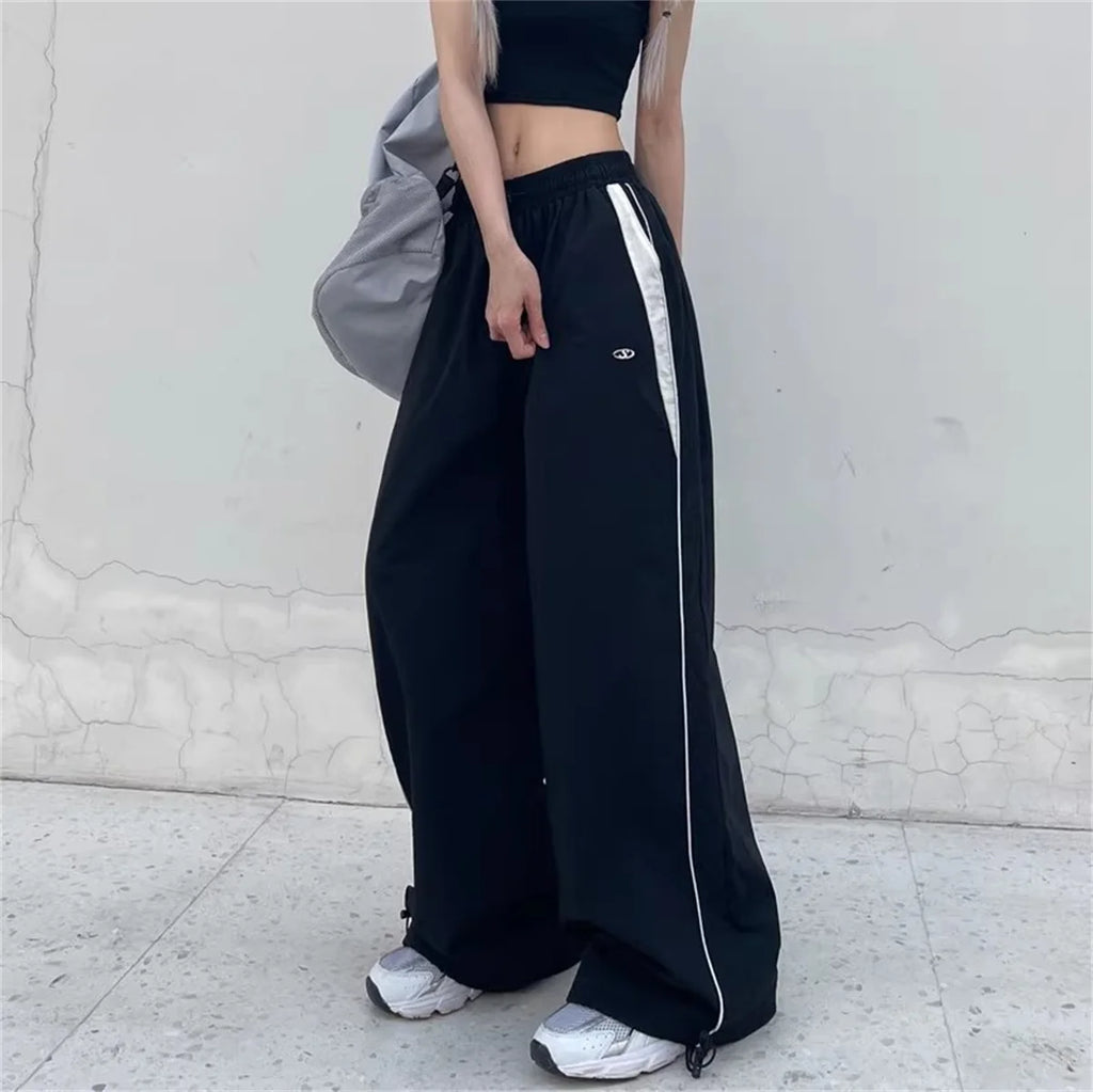 Damen Oversize Cargo Pants – Hip Hop Streetwear Baggy Fit