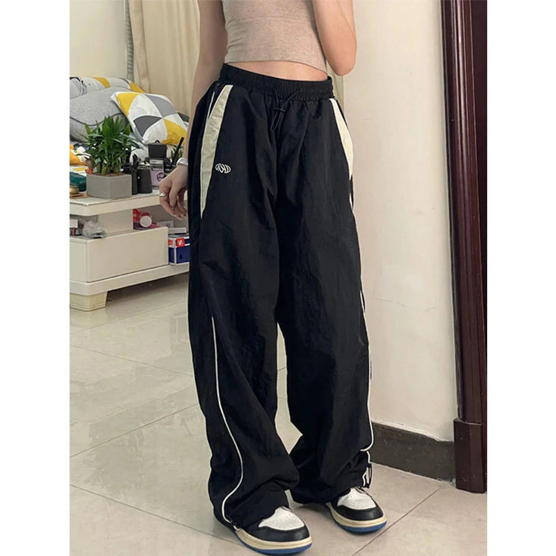 Damen Oversize Cargo Pants – Hip Hop Streetwear Baggy Fit