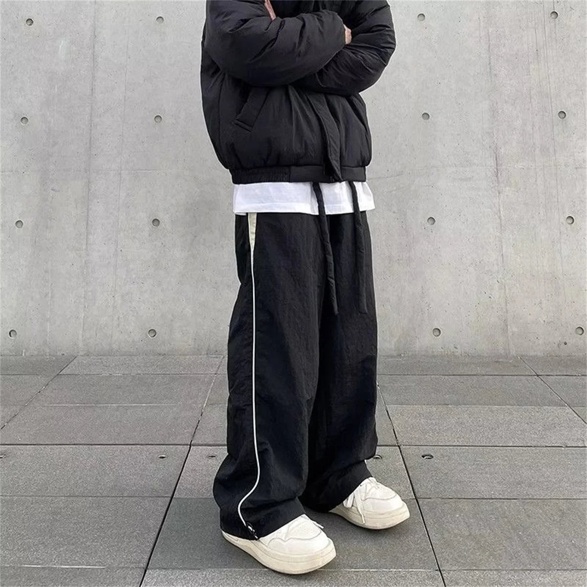 Damen Oversize Cargo Pants – Hip Hop Streetwear Baggy Fit