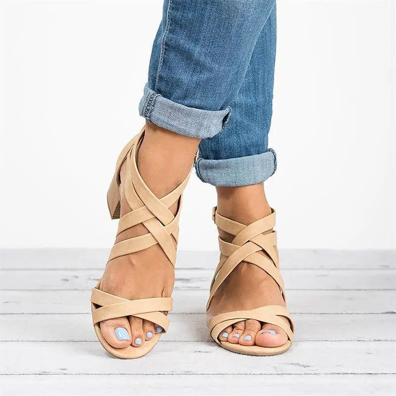 High Heel Sandalen – rutschfest