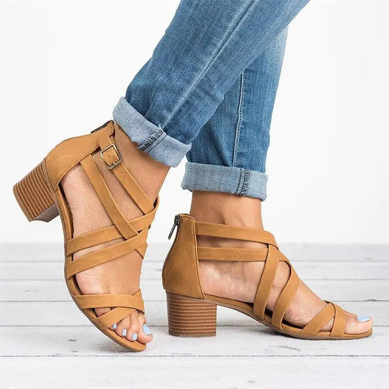 High Heel Sandalen – rutschfest