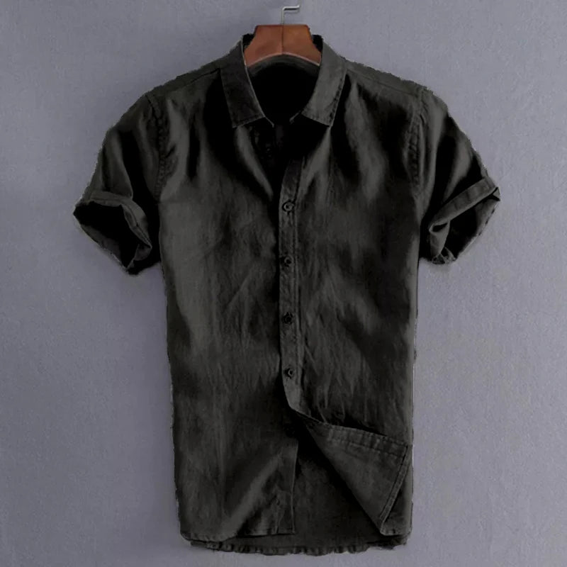 Herren Kurzarm Hemd – Casual Streetwear