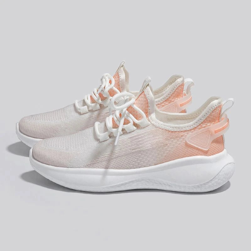 Damen Walking Sneaker mit Farbverlauf