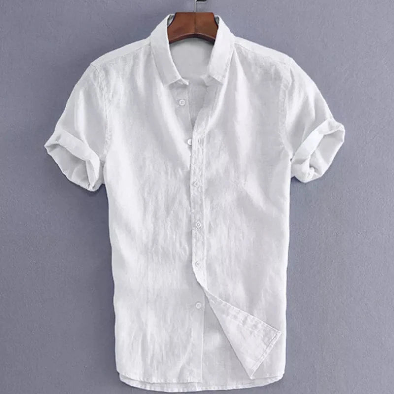 Herren Kurzarm Hemd – Casual Streetwear