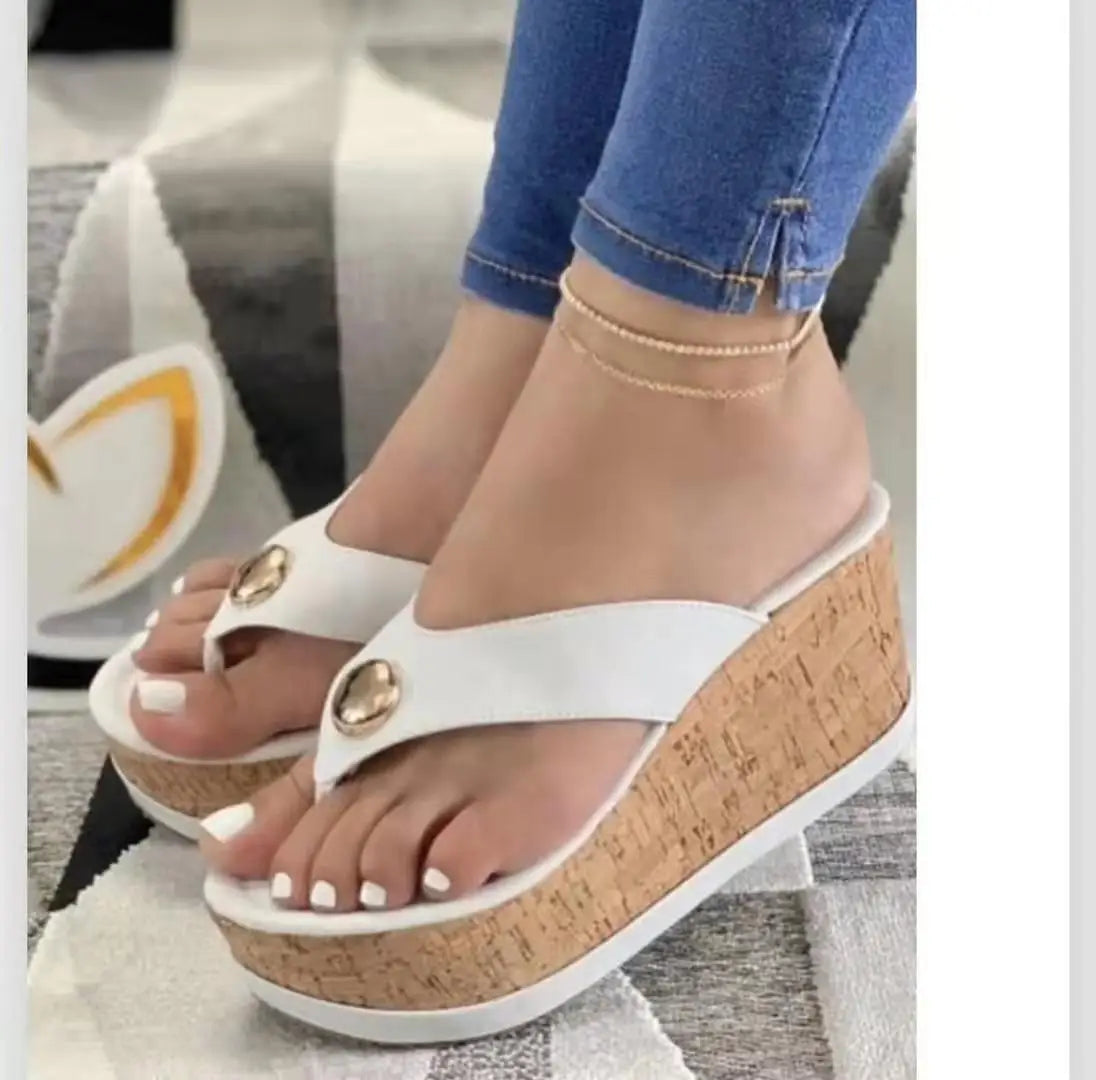Keil Flip-Flops – Sommer Sandalen rutschfest