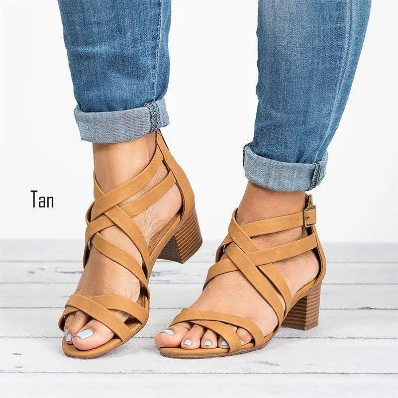 High Heel Sandalen – rutschfest