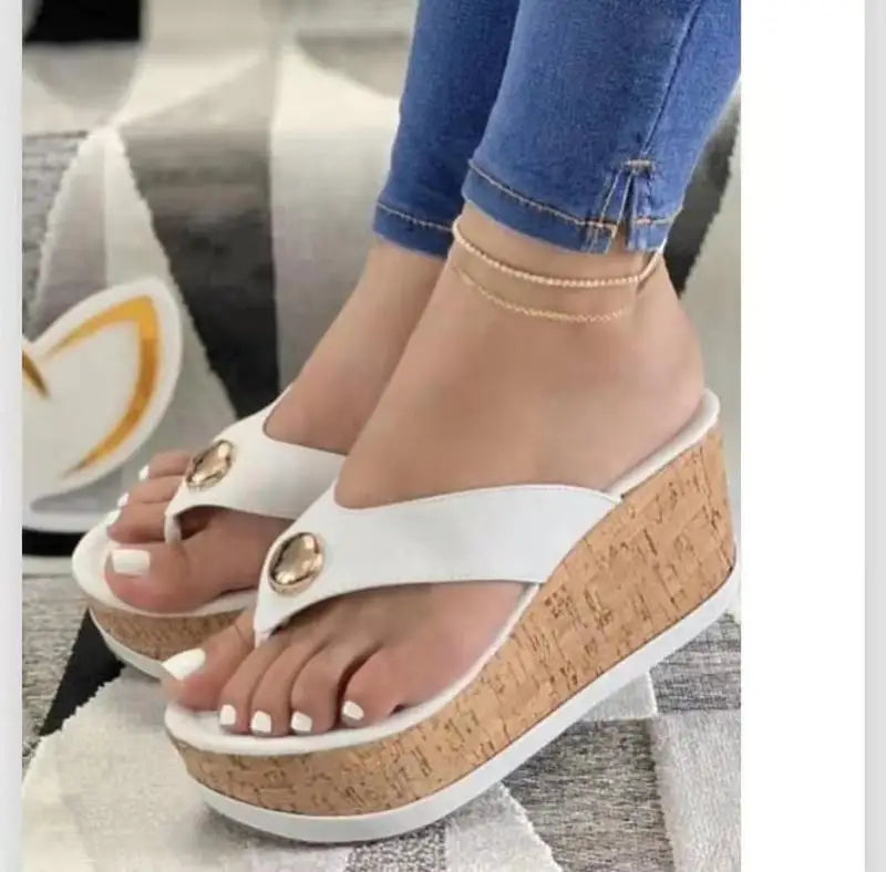 Keil Flip-Flops – Sommer Sandalen rutschfest