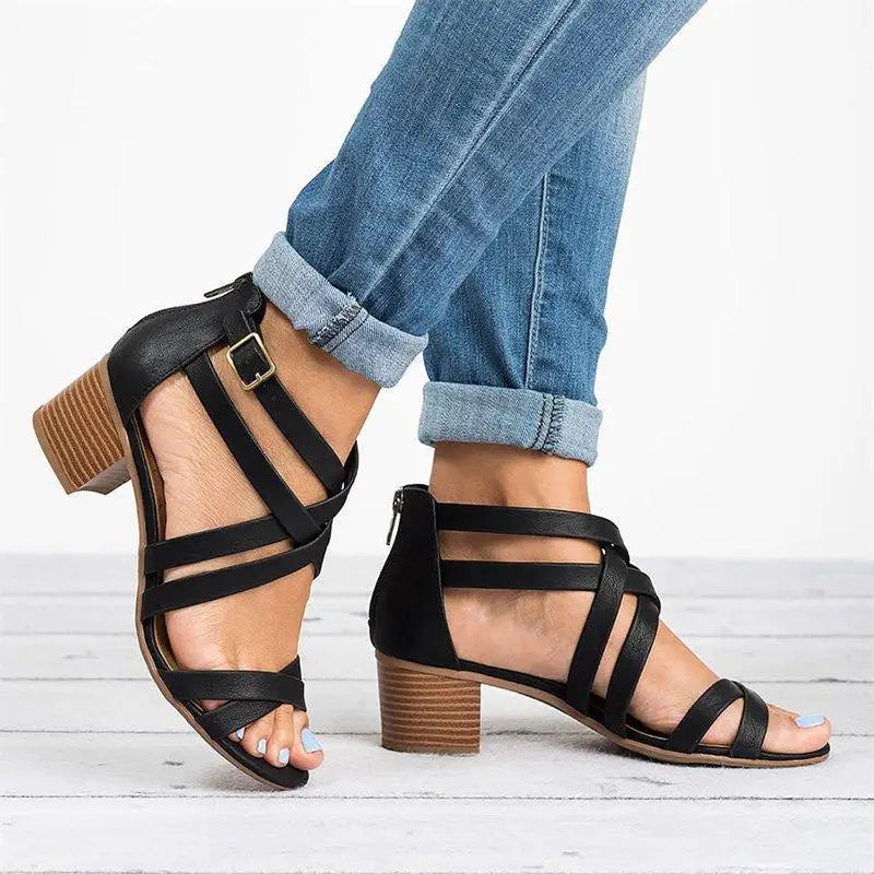 High Heel Sandalen – rutschfest