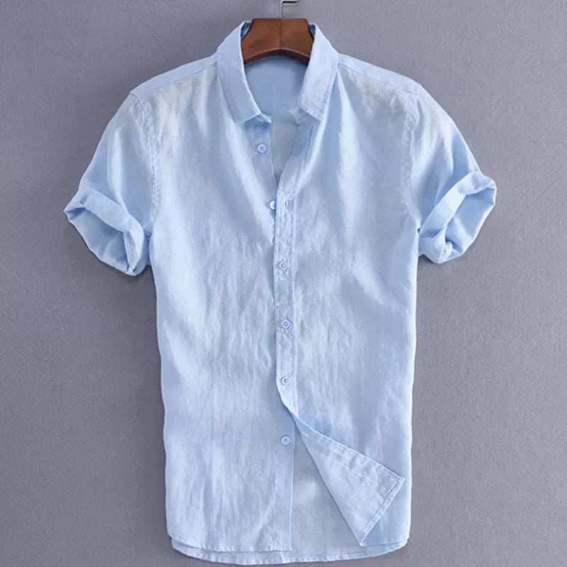 Herren Kurzarm Hemd – Casual Streetwear