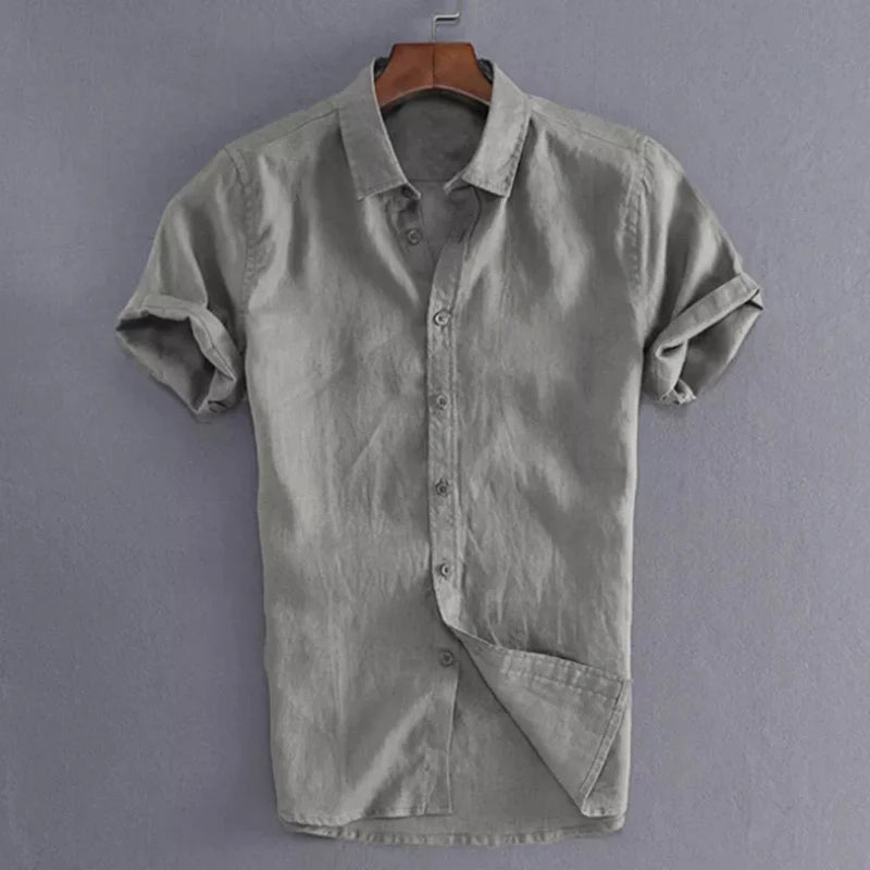 Herren Kurzarm Hemd – Casual Streetwear