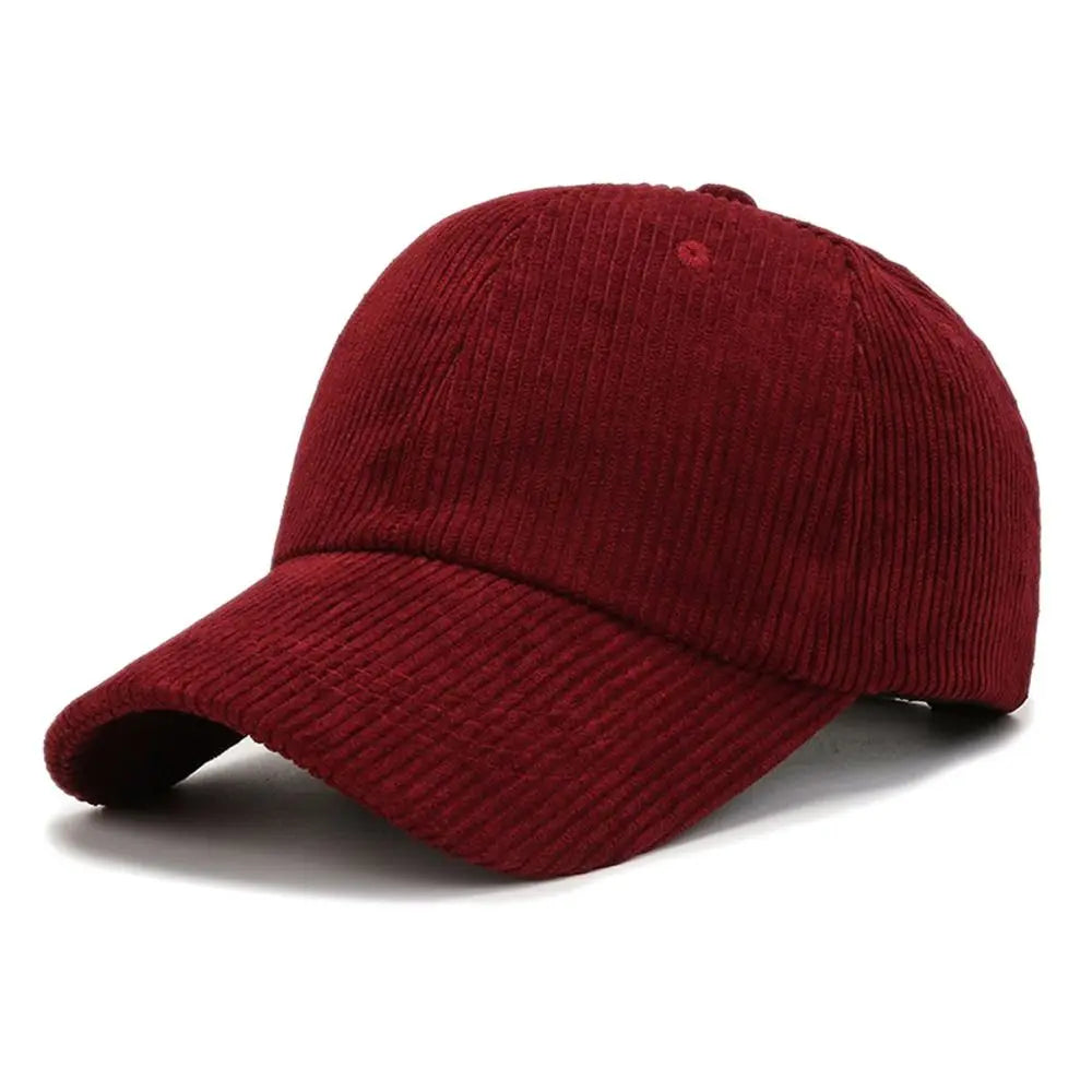 Corduroy Baseball Cap – Vintage Style
