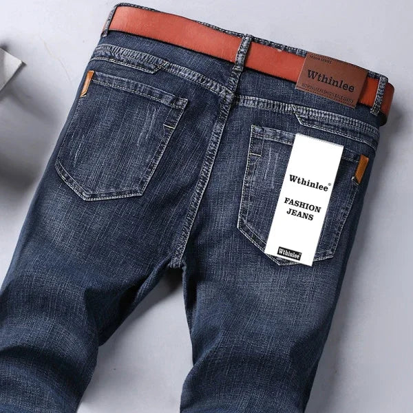 Herren Classic Straight Jeans