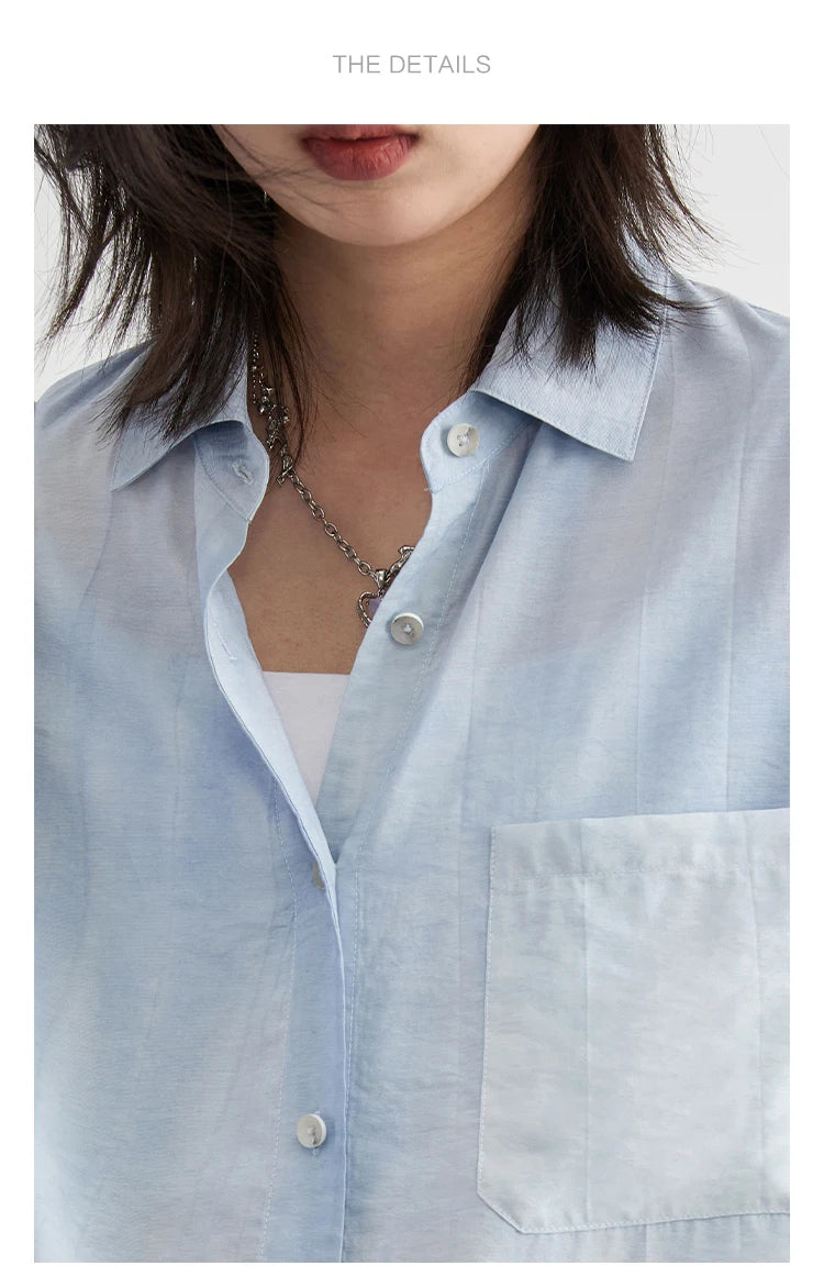 Damen Bluse – Loose Fit