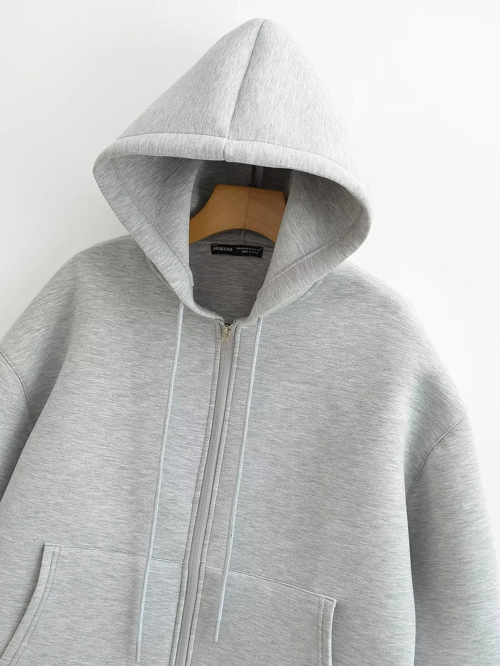 Damen Oversize Hoodie Jacke
