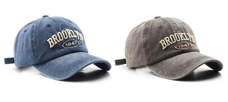 Brooklyn Alphabet Baseball Cap – Cotton Snapback Hat