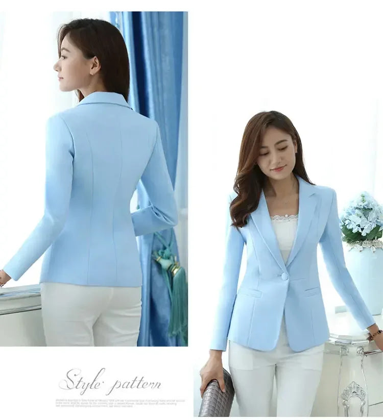 Damen Business Blazer – Elegant Office Suit Jacket