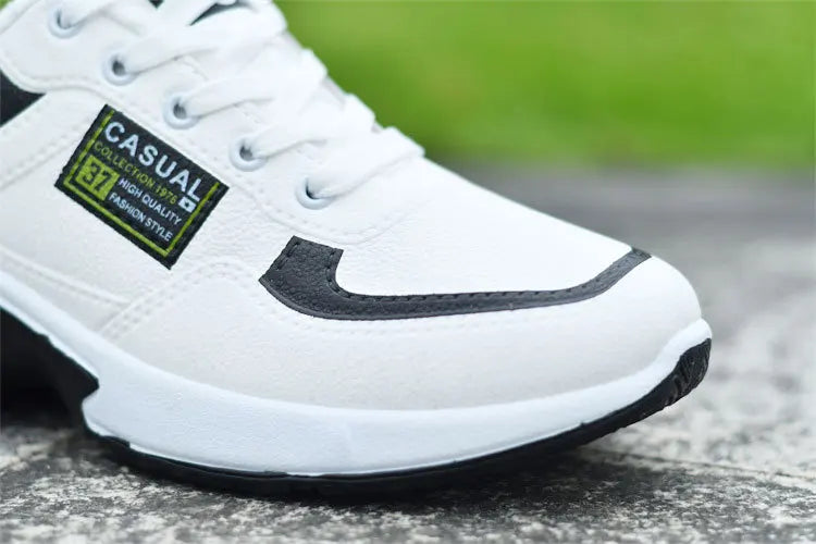 Trend Sportschuhe – Schnürsneaker mit dicker Sohle rutschfest