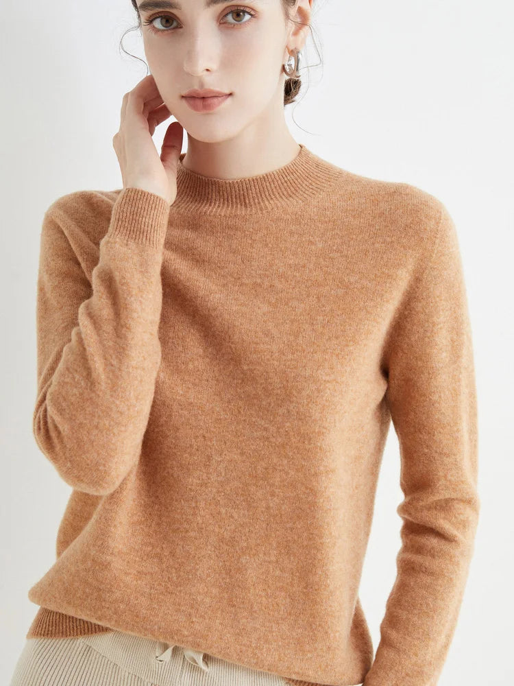 Damen Merino Sweater 100% Wolle