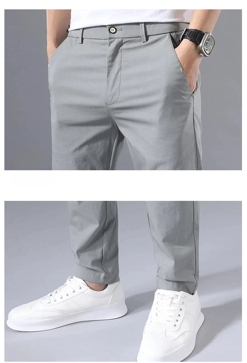 Herren Chino Hose Slim Fit | Stretch Business & Freizeit
