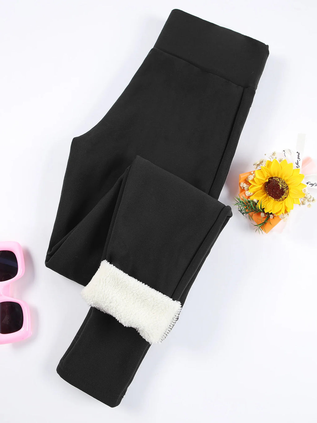 Damen Winter Leggings High Waist