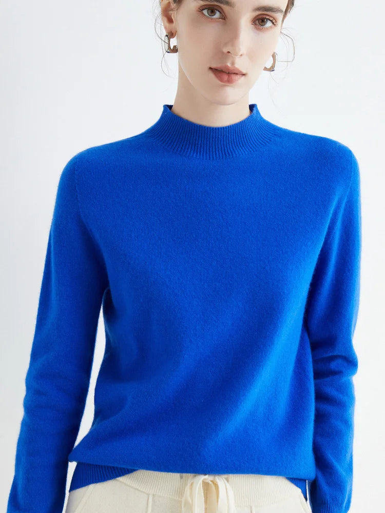 Damen Merino Sweater 100% Wolle