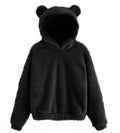 Damen Langarm Hoodie – Kaninchenohren Design