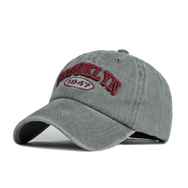 Brooklyn Alphabet Baseball Cap – Cotton Snapback Hat