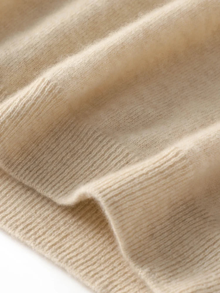 Damen Merino Wool Vest – Turtleneck Knitwear | Ärmelloser Pullover