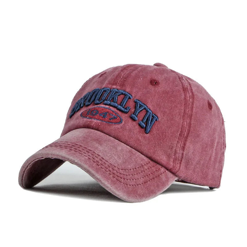 Brooklyn Alphabet Baseball Cap – Cotton Snapback Hat