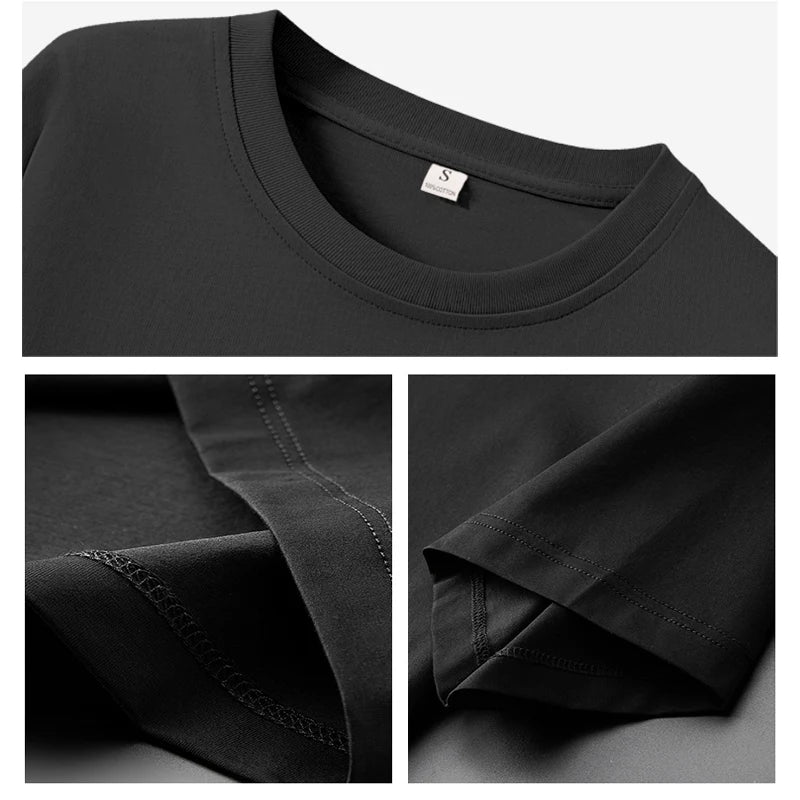 Damen Heavy Cotton Tee – Y2K Style Kurzarm Shirt