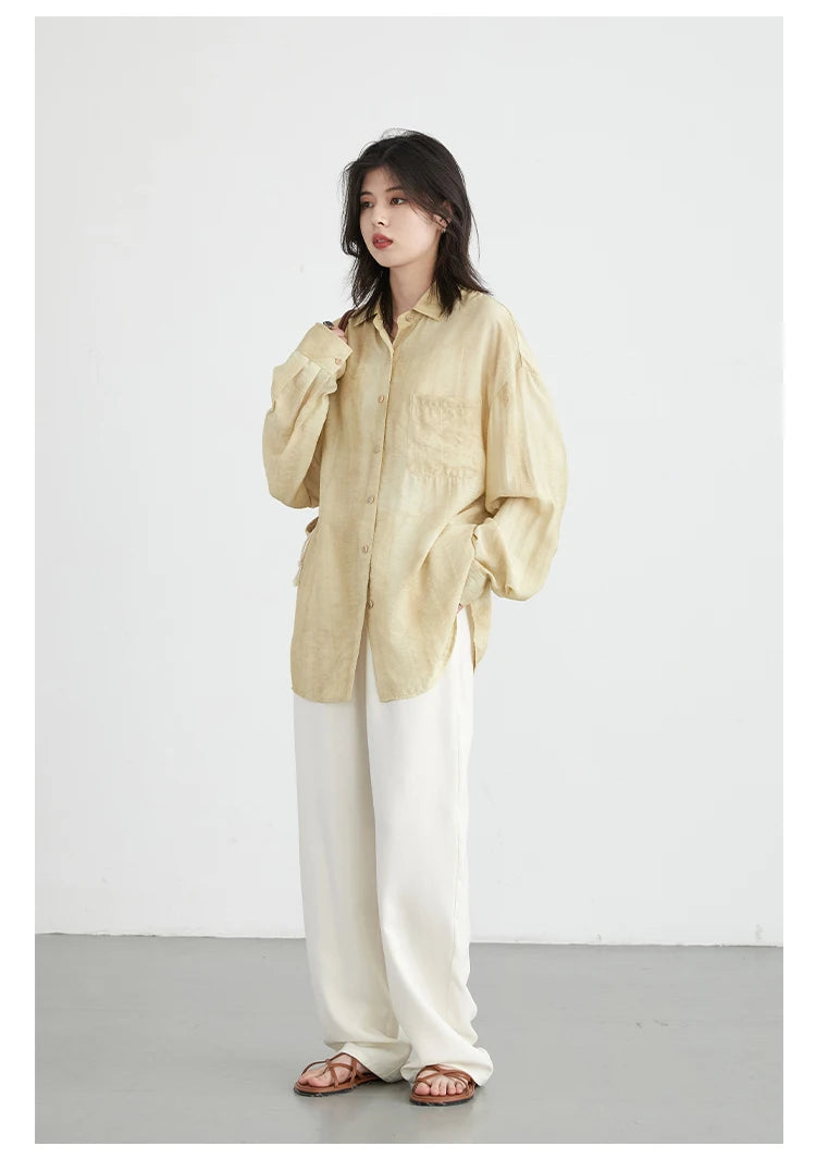 Damen Bluse – Loose Fit
