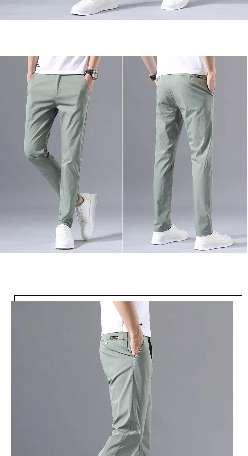 Herren Chino Hose Slim Fit | Stretch Business & Freizeit