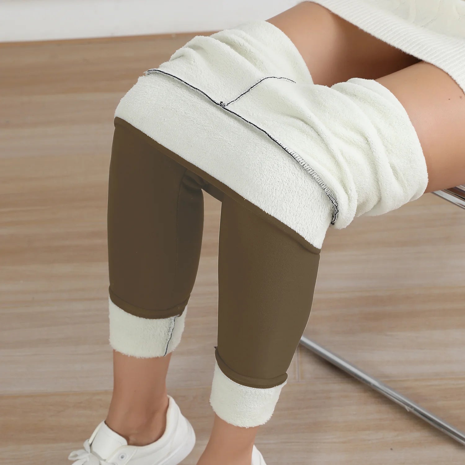 Damen Winter Leggings High Waist