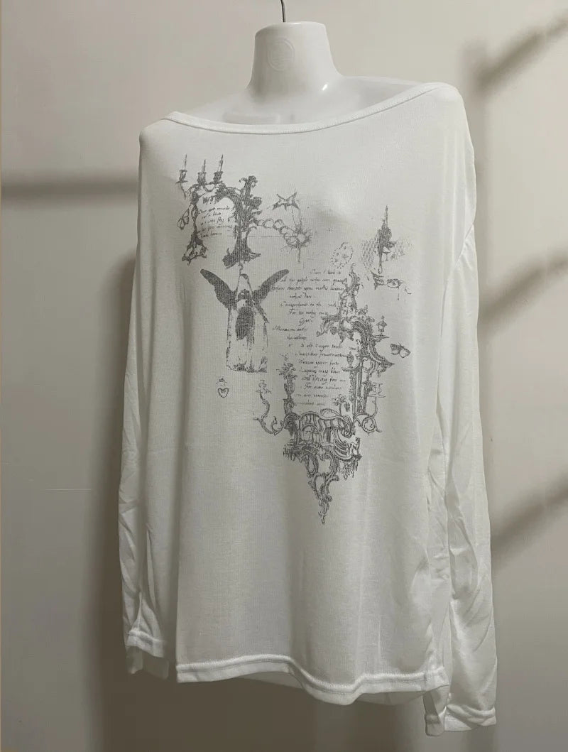 Damen Oversize Langarm Shirt