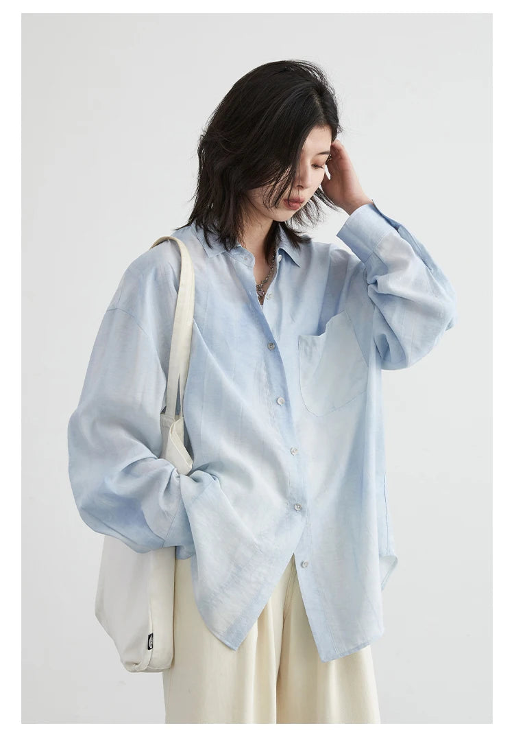 Damen Bluse – Loose Fit