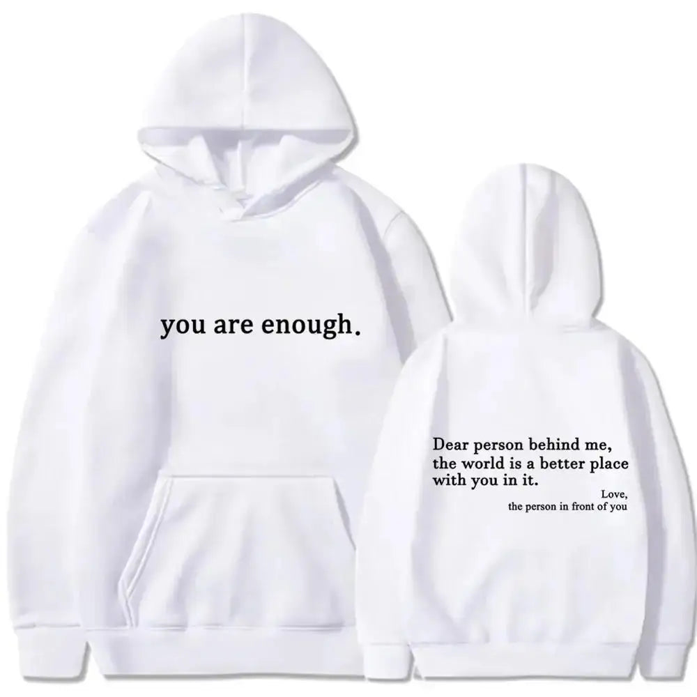 Herren Oversize Hoodie „You Are Enough“