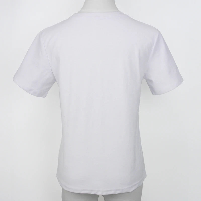 Damen Heavy Cotton Tee – Y2K Style Kurzarm Shirt