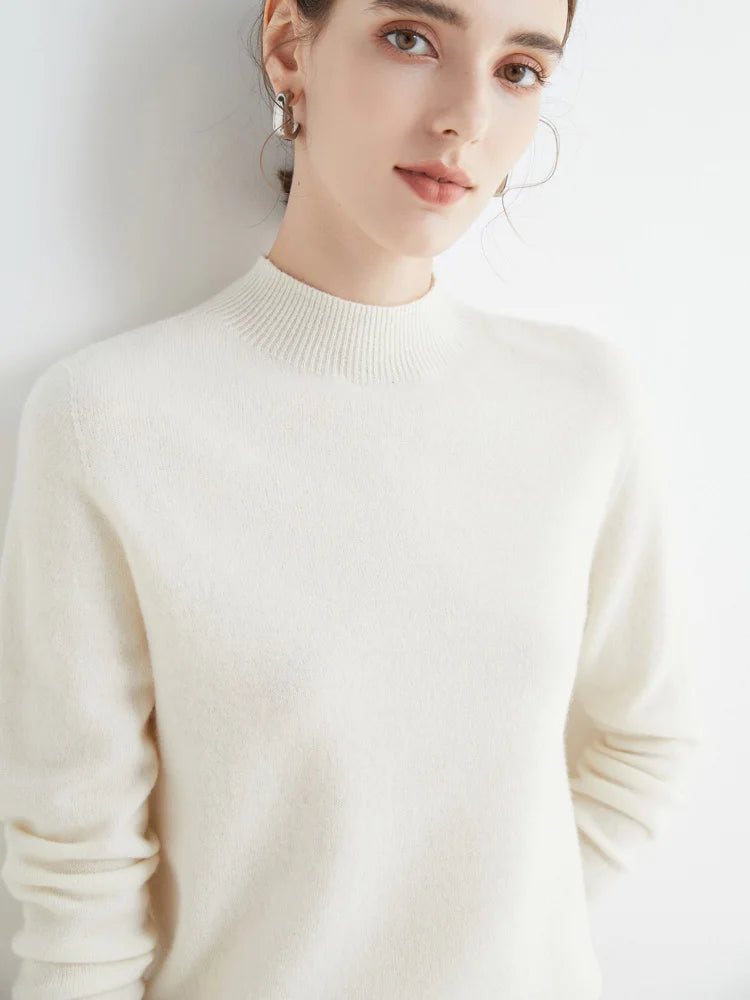 Damen Merino Sweater 100% Wolle