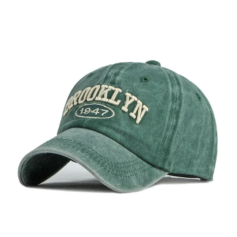 Brooklyn Alphabet Baseball Cap – Cotton Snapback Hat