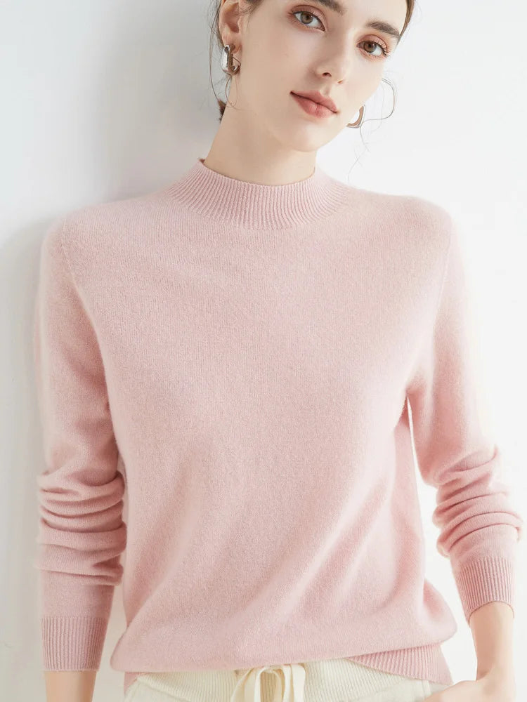 Damen Merino Sweater 100% Wolle