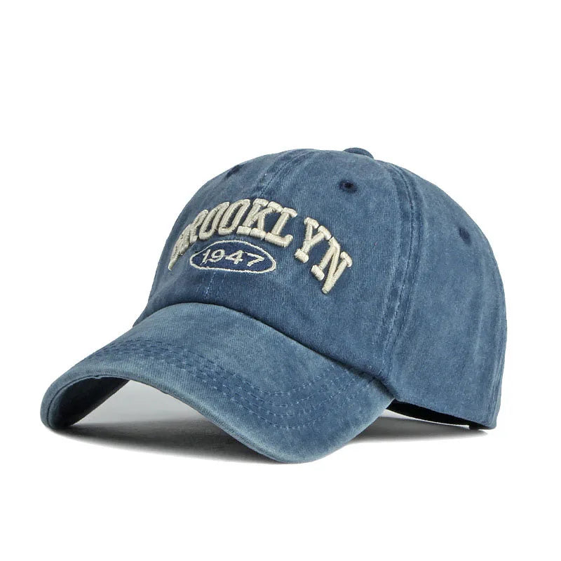 Brooklyn Alphabet Baseball Cap – Cotton Snapback Hat