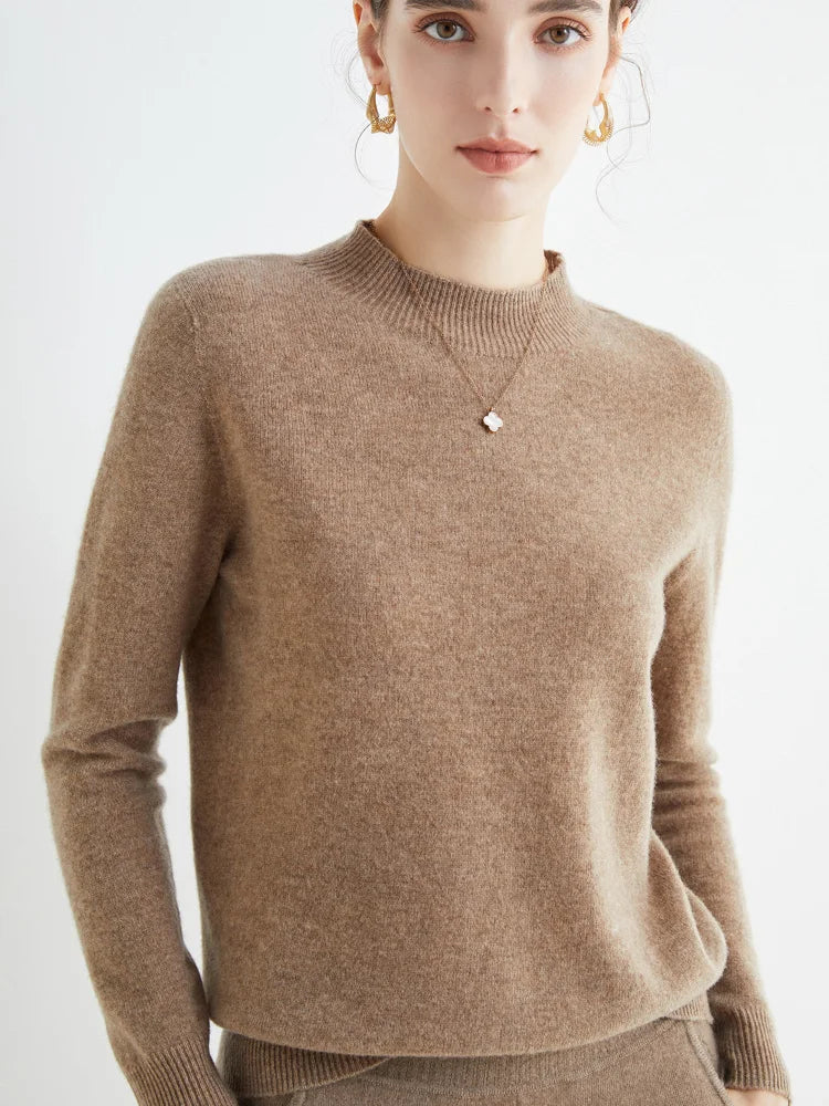 Damen Merino Sweater 100% Wolle
