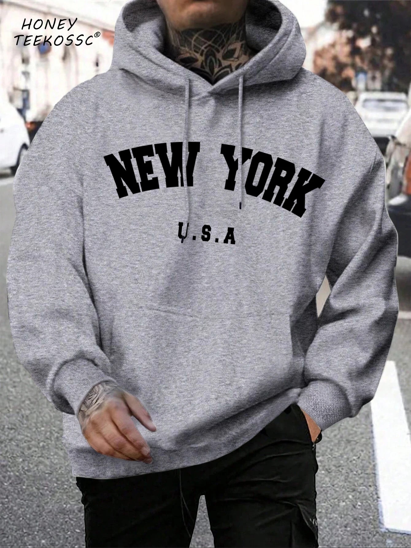Herren Oversize Hoodie Brooklyn Est. 1998