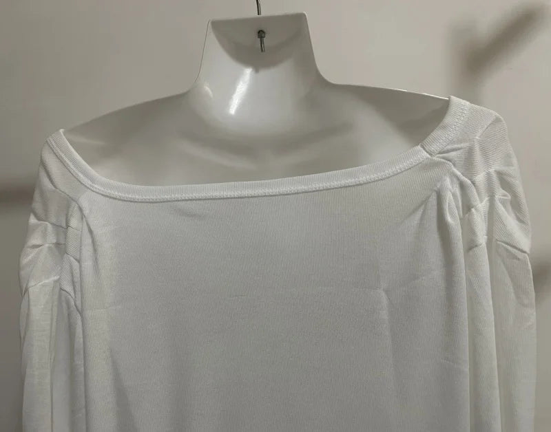Damen Oversize Langarm Shirt