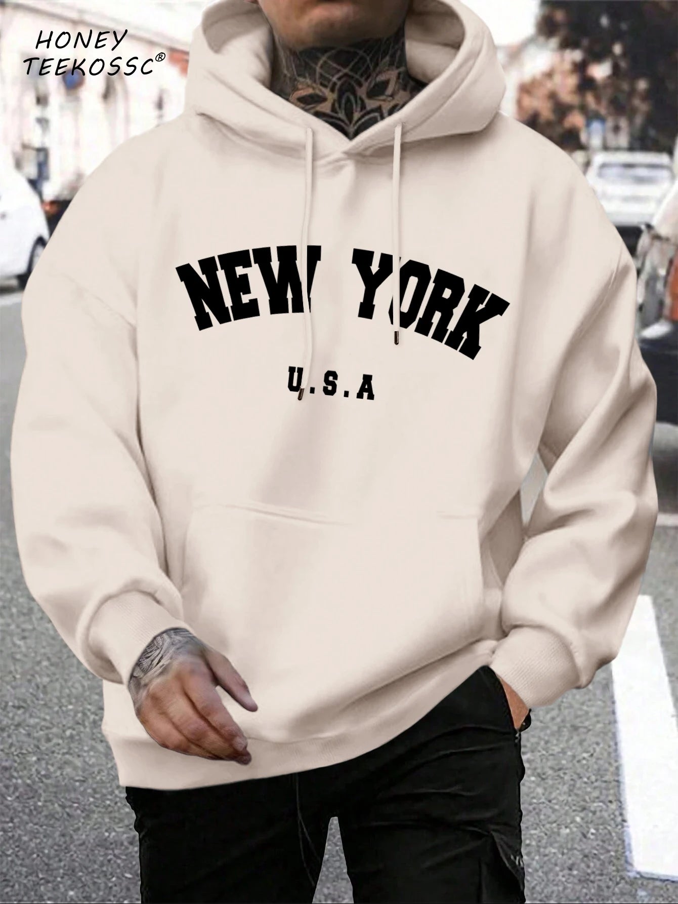 Herren Oversize Hoodie Brooklyn Est. 1998