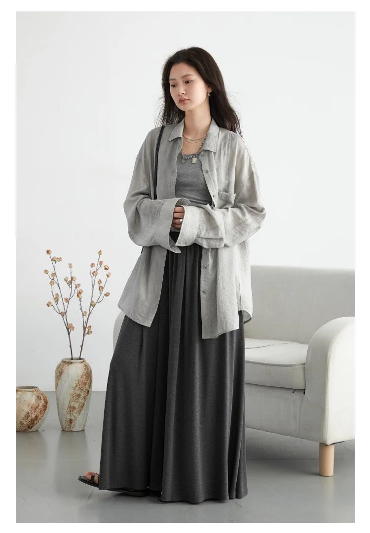 Damen Bluse – Loose Fit