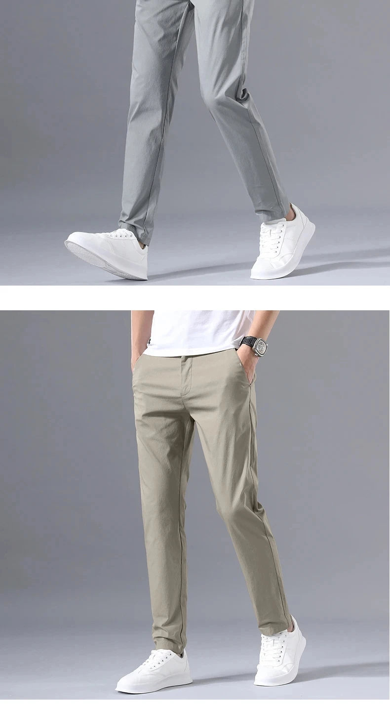 Herren Chino Hose Slim Fit | Stretch Business & Freizeit