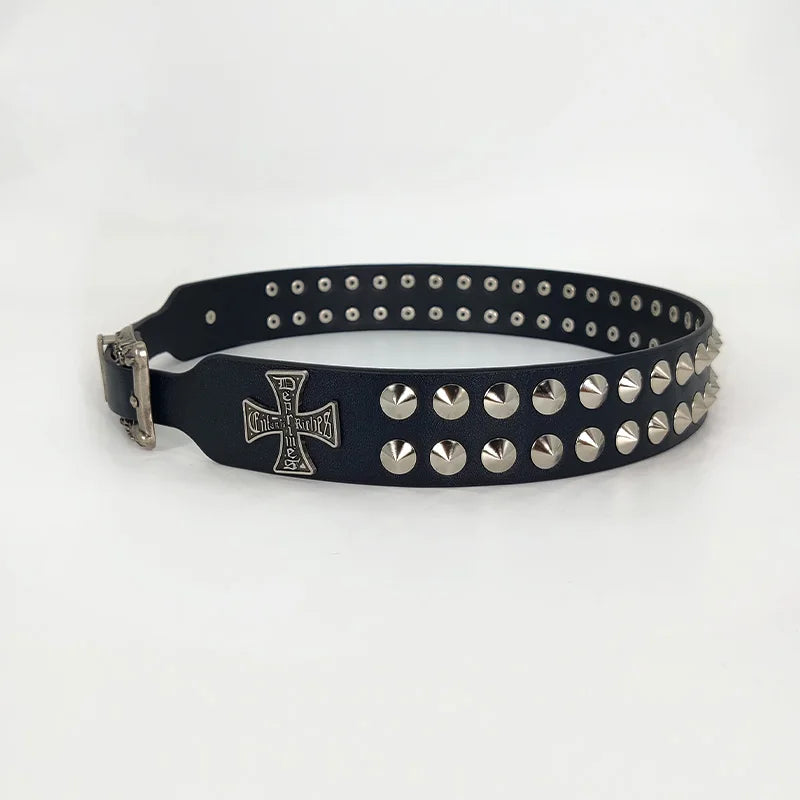 Punk Gürtel Schwarz – Gothic Style